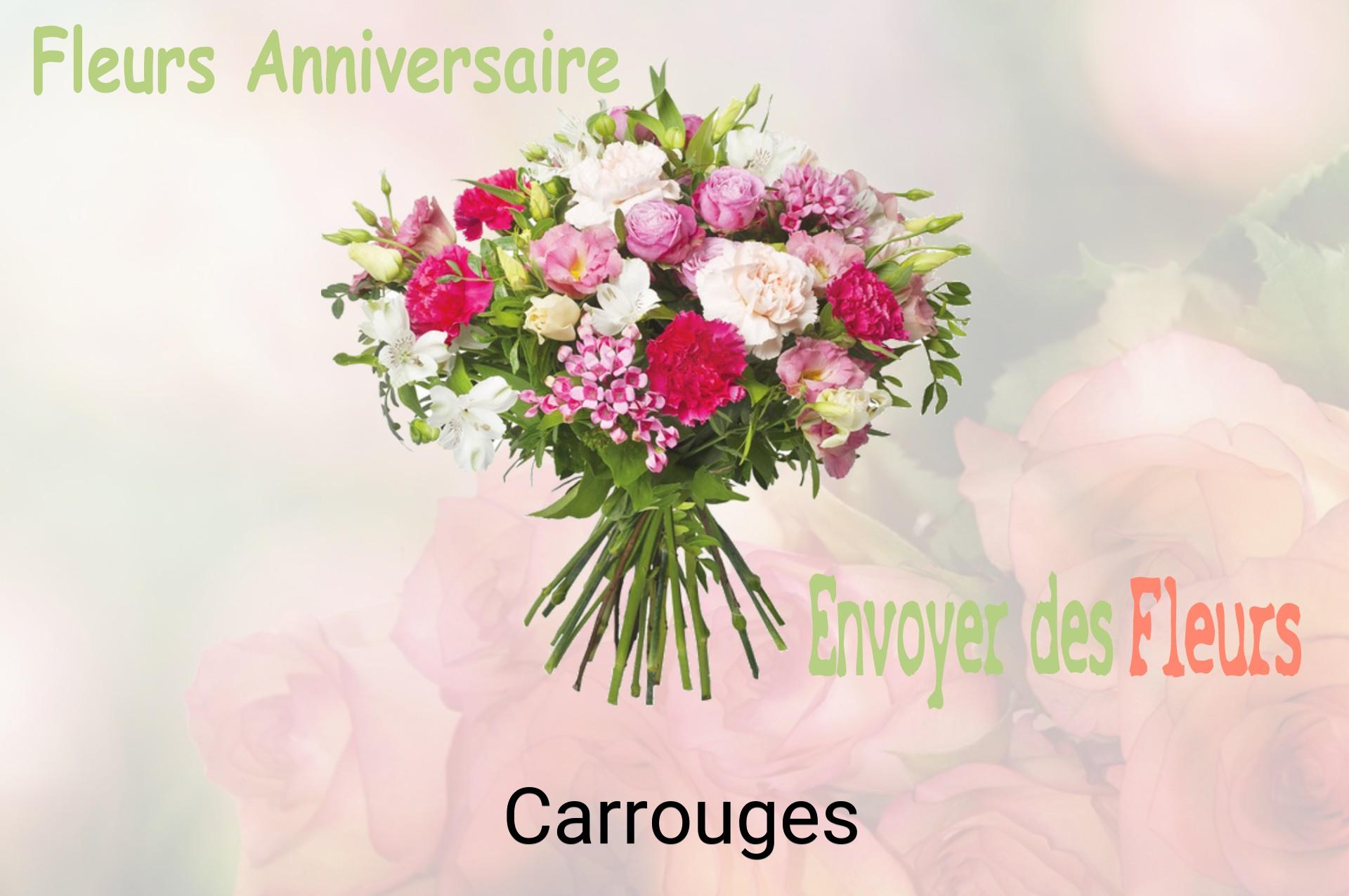 Bouquet de fleurs d’anniversaire livré à Carrouges