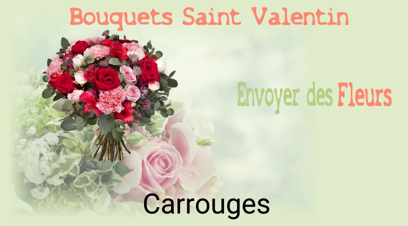 Roses de Saint-Valentin livrées à Carrouges